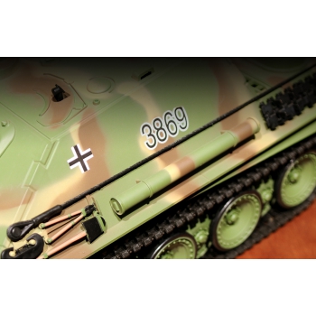 Ferngesteuerter Panzer ASG/IR/Sound/Rauch 1:16 Deutscher Jagdpanther Jagdpanzer RTR 2,4 GHz – Heng Long 3869-1U (S)